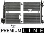 MAHLE Radiaator, mootorijahutus BEHR *** PREMIUM LINE *** CR 26 000P