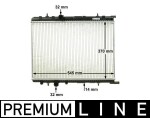 MAHLE Radiaator,  mootorijahutus BEHR *** PREMIUM LINE *** CR 515 000P