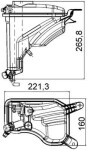 MAHLE Paisupaak, jahutusvedelik BEHR CRT 207 000S