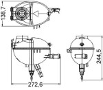 MAHLE  Paisupaak,jahutusvedelik BEHR CRT 209 000S