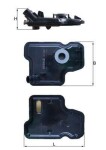 MAHLE Hüdraulikafilter, automaatkäigukast HX 395