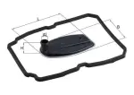 MAHLE  Hüdraulikafilter,automaatkäigukast HX 81D