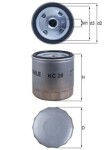 MAHLE Kütusefilter KC 20
