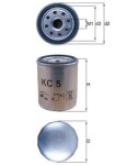 MAHLE Kütusefilter KC 5