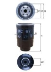 MAHLE  Kütusefilter KC 67