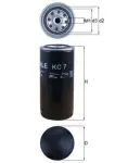 MAHLE Kütusefilter KC 7