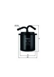MAHLE Kütusefilter KL 134