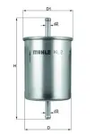 MAHLE Kütusefilter KL 2