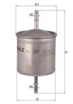 MAHLE  Kütusefilter KL 257