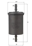 MAHLE Kütusefilter KL 416/1