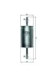 MAHLE Kütusefilter KL 559