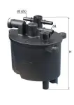 MAHLE  Kütusefilter KL 581