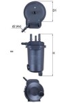 MAHLE  Kütusefilter KL 600D