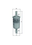 MAHLE  Kütusefilter KL 97 OF
