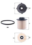 MAHLE  Kütusefilter KX 265D