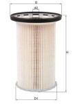 MAHLE  Kütusefilter KX 342