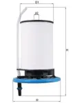 MAHLE Kütusefilter KX 398