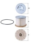 MAHLE  Kütusefilter KX 505D