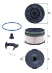 MAHLE  Kütusefilter KX 533KIT