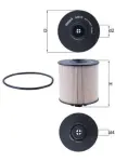 MAHLE  Kütusefilter KX 67/2D