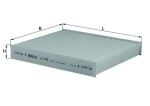 MAHLE Filter,  salongiõhk LA 345