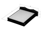 MAHLE Filter,  salongiõhk LA 360