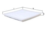 MAHLE Filter,  salongiõhk LA 477