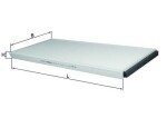 MAHLE Фильтр,  воздух во внутренном пространстве LA 62