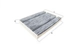 MAHLE Filter,  salongiõhk LAK 1198