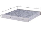 MAHLE Filter,  salongiõhk LAK 120