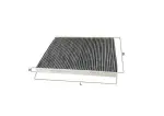 MAHLE Filter,  salongiõhk LAK 159