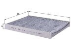 MAHLE Filter,  salongiõhk LAK 182