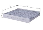 MAHLE  Filter,salongiõhk LAK 293