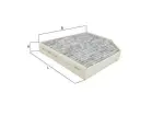 MAHLE  Filter,salongiõhk LAK 386