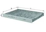 MAHLE  Filter,salongiõhk LAK 63