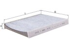 MAHLE Filter, salongiõhk LAK 816
