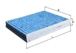 MAHLE  Filter,salongiõhk CareMetix® LAO 875
