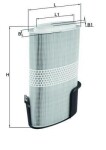 MAHLE  Воздушный фильтр LX 1009/6