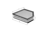 MAHLE  Õhufilter LX 1593/2