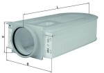 MAHLE  Õhufilter LX 1686/1