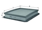 MAHLE  Õhufilter LX 1826