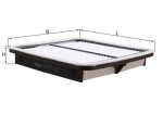 MAHLE  Õhufilter LX 2672