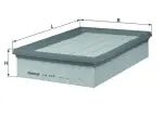 MAHLE Õhufilter LX 418