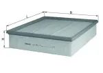 MAHLE Õhufilter LX 511/1