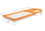 MAHLE Õhufilter LX 571/1