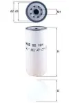 MAHLE  Õlifilter OC 121