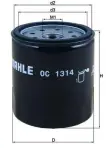 MAHLE  Õlifilter OC 1314