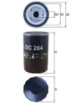 MAHLE  Õlifilter OC 264