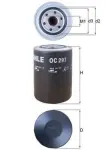 MAHLE Õlifilter OC 297