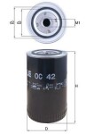 MAHLE Õlifilter OC 42